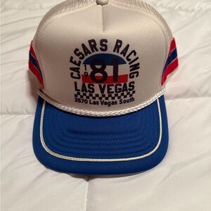 Caesars Racing Las Vegas Cap never worn